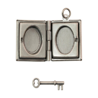 Tim Holtz Idea-ology Assemblage Locket Book and Key (2pcs) (THA20121)